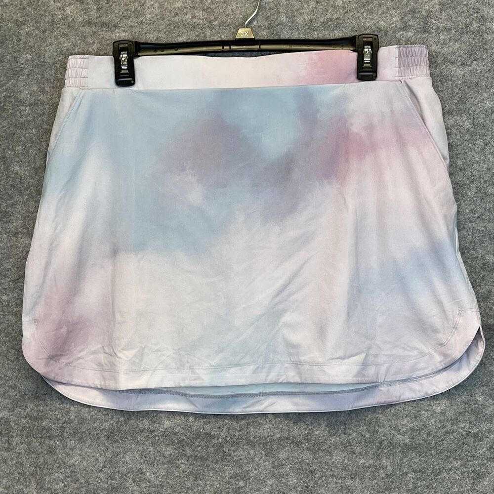 NWT CALIA‎ by CARRIE UNDERWOOD Skort XXL Tie Dye Birdie Golf Pickleball Pockets